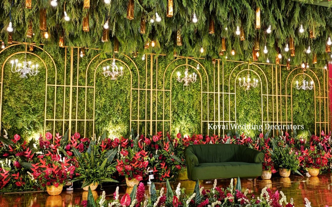 wedding stage decoration